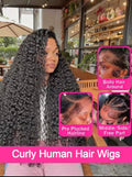 Long Curly Black Hair