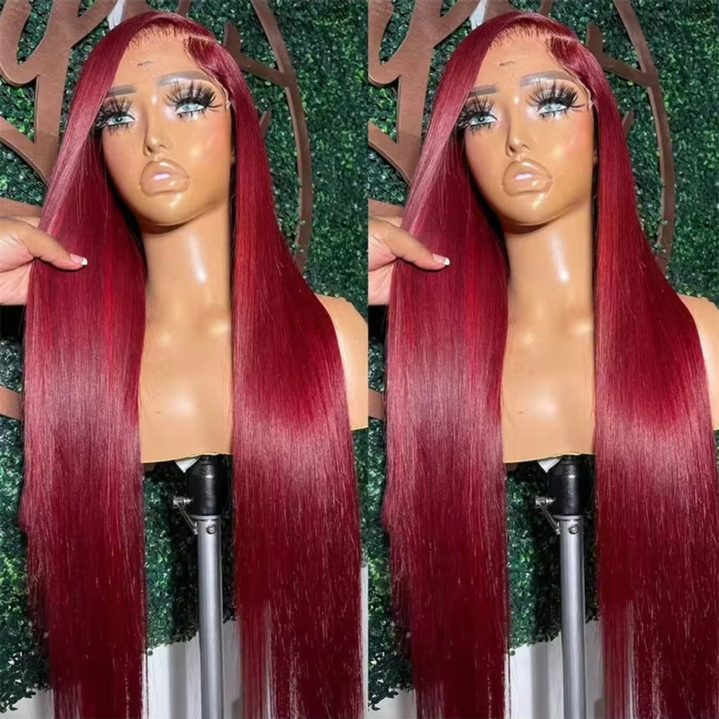 Red  Long Wig