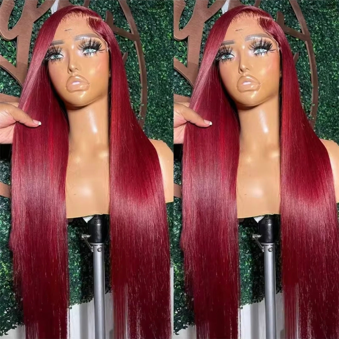Red  Long Wig